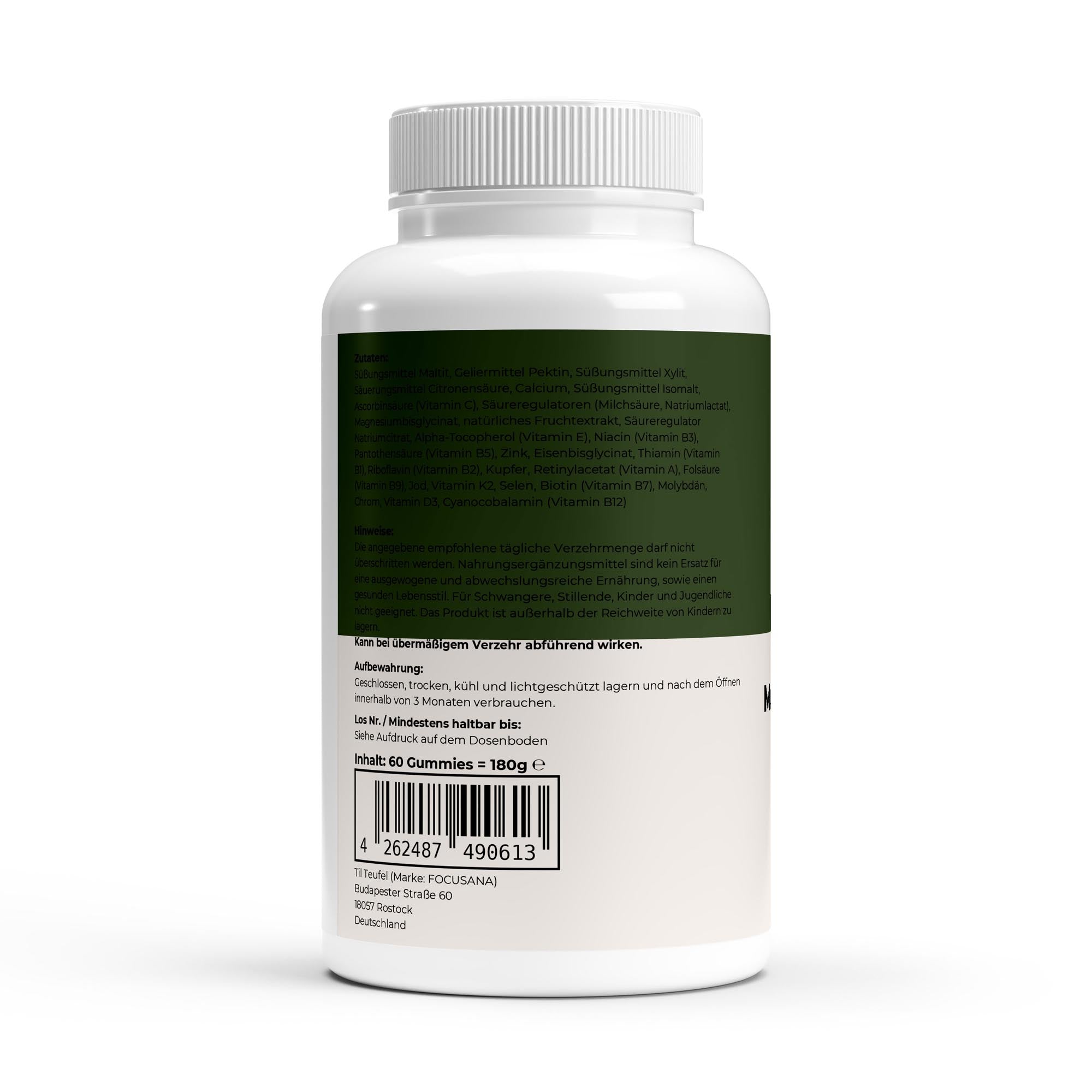 Premium Multivitamin + Mineral Gummies - 60 Stk.