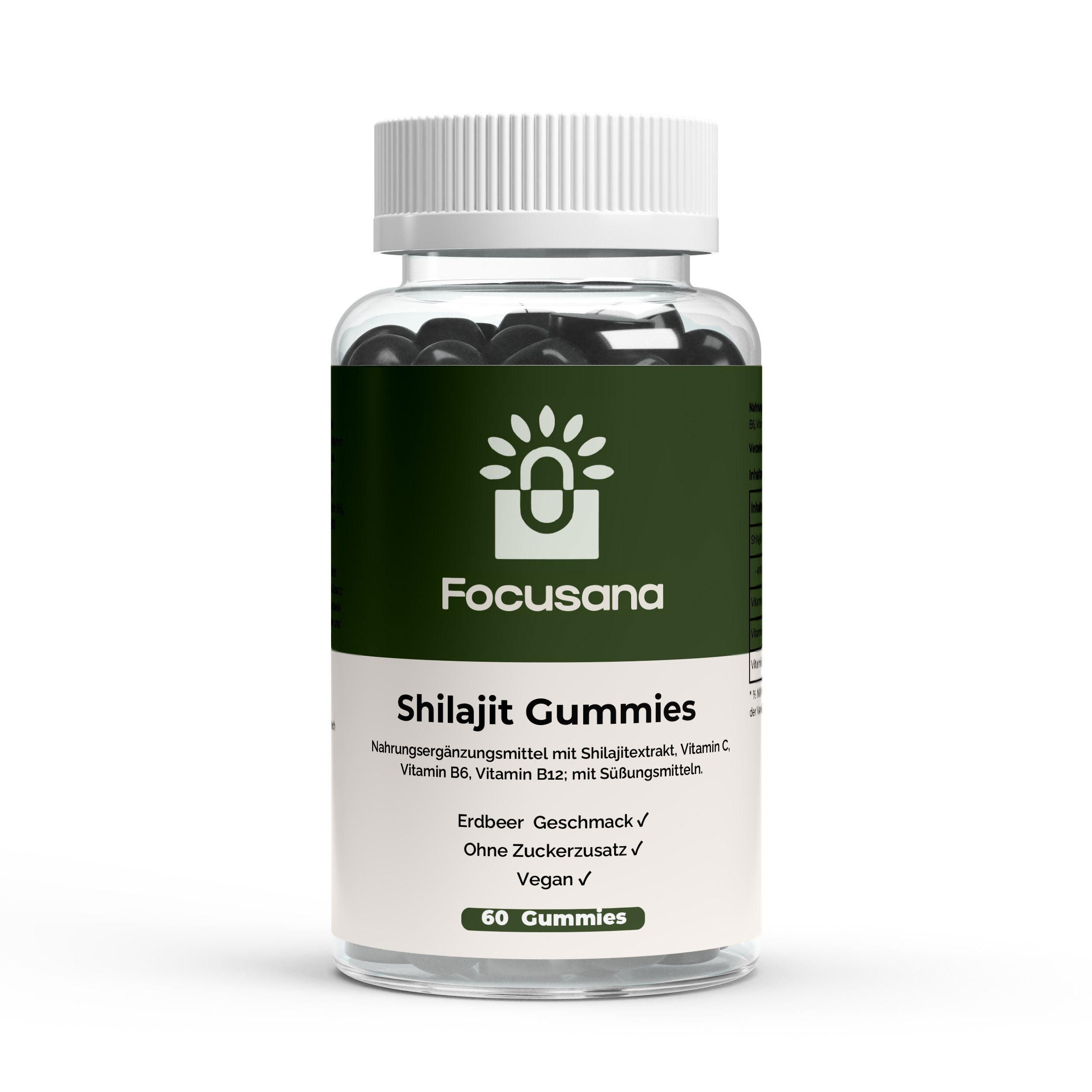 Shilajit Gummies + Vitamin C,B6, B12 - 60 Stk.