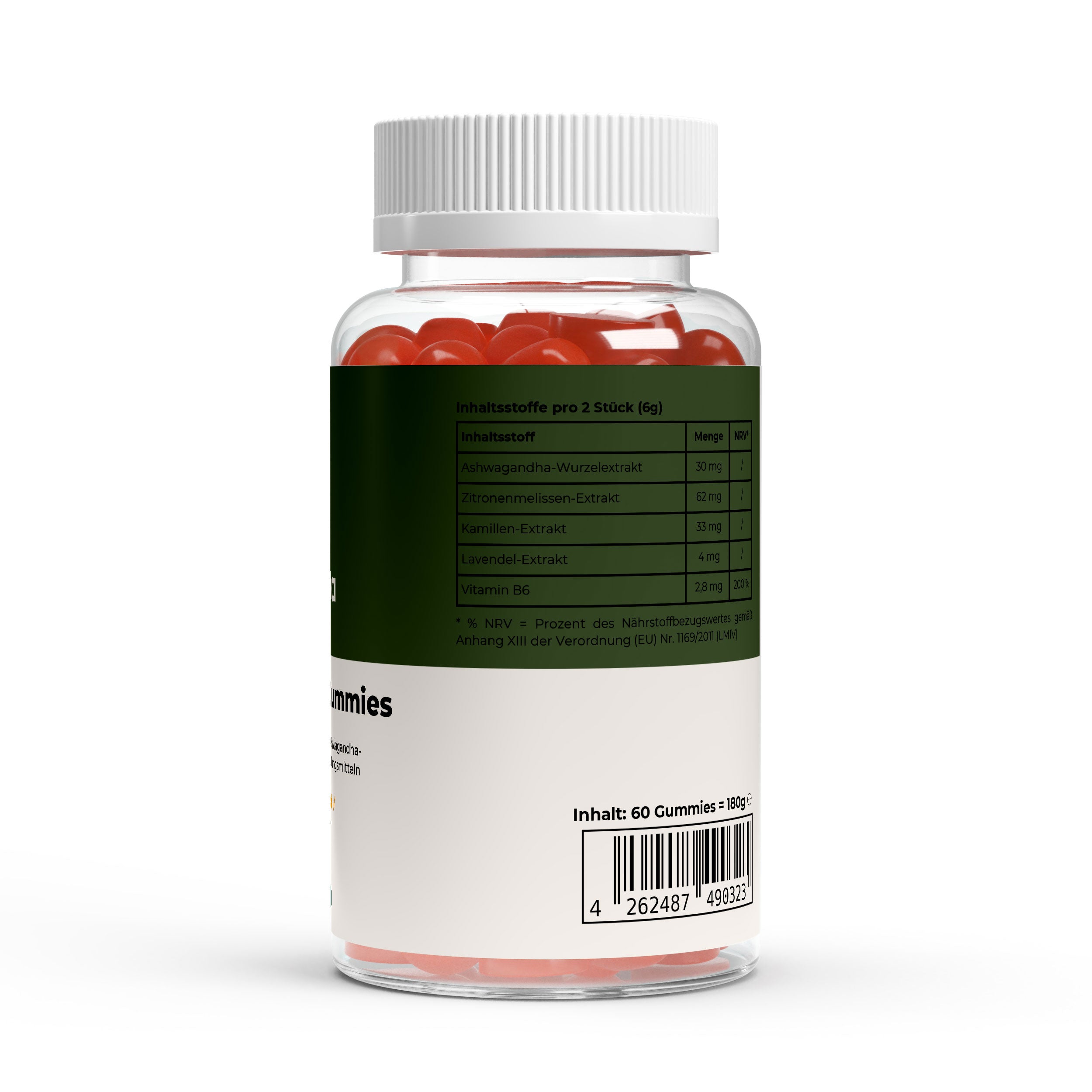 Ashwagandha + Vitamin B6 Gummies - 60 Stk.