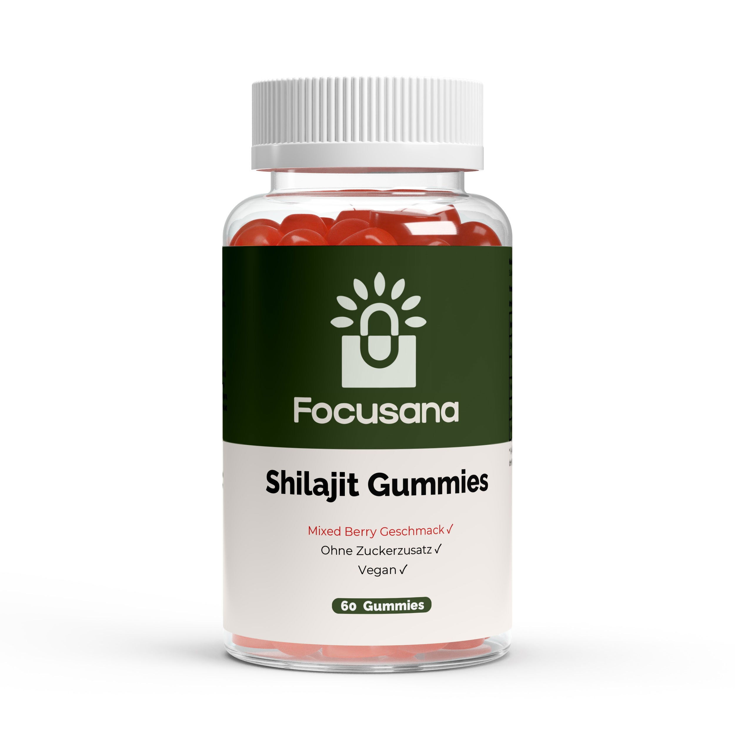 Premium Shilajit Gummies 1000 + Vitamin C,B6, B12 - 60 Stk