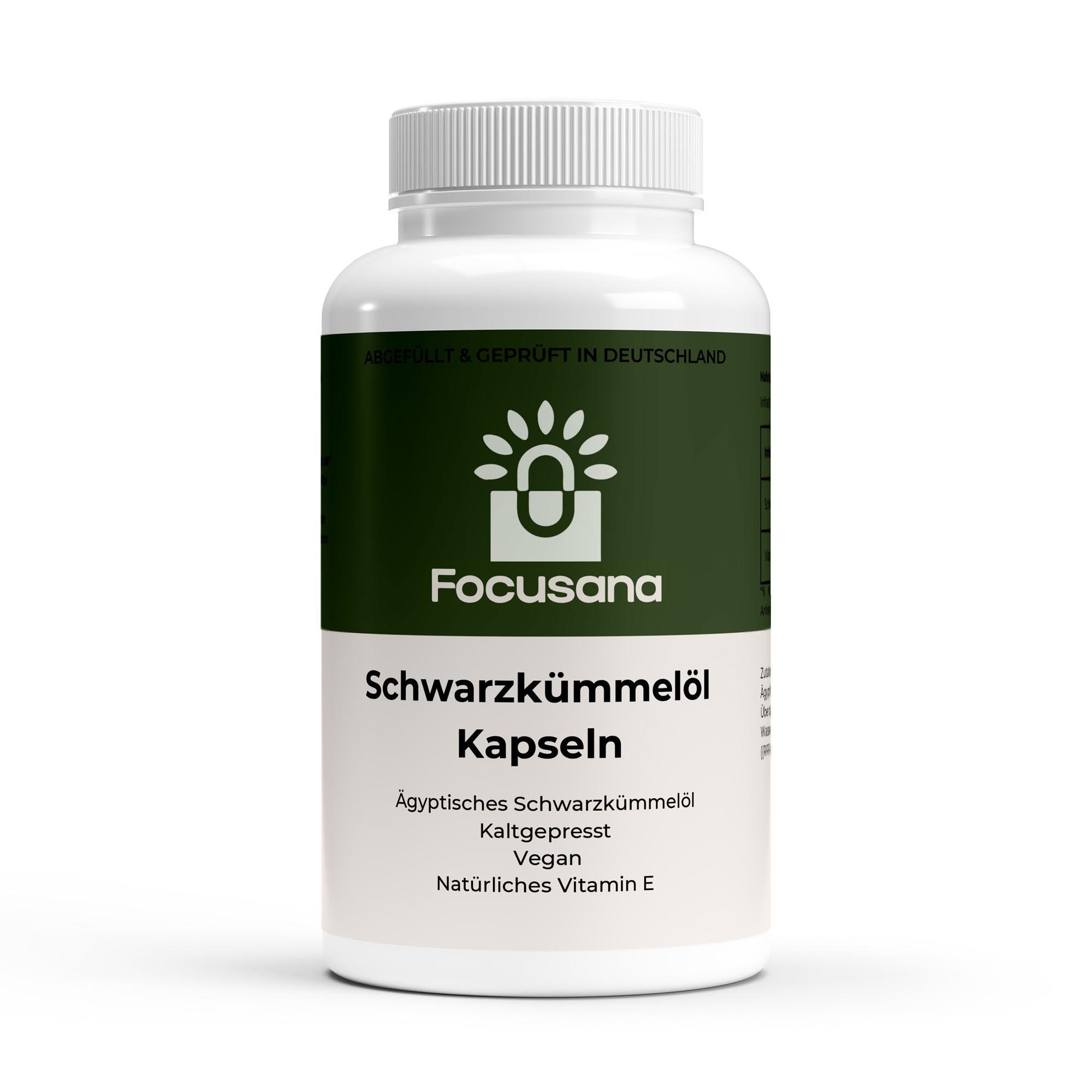 Ägyptisches Schwarzkümmelöl - 240 vegane Softgels