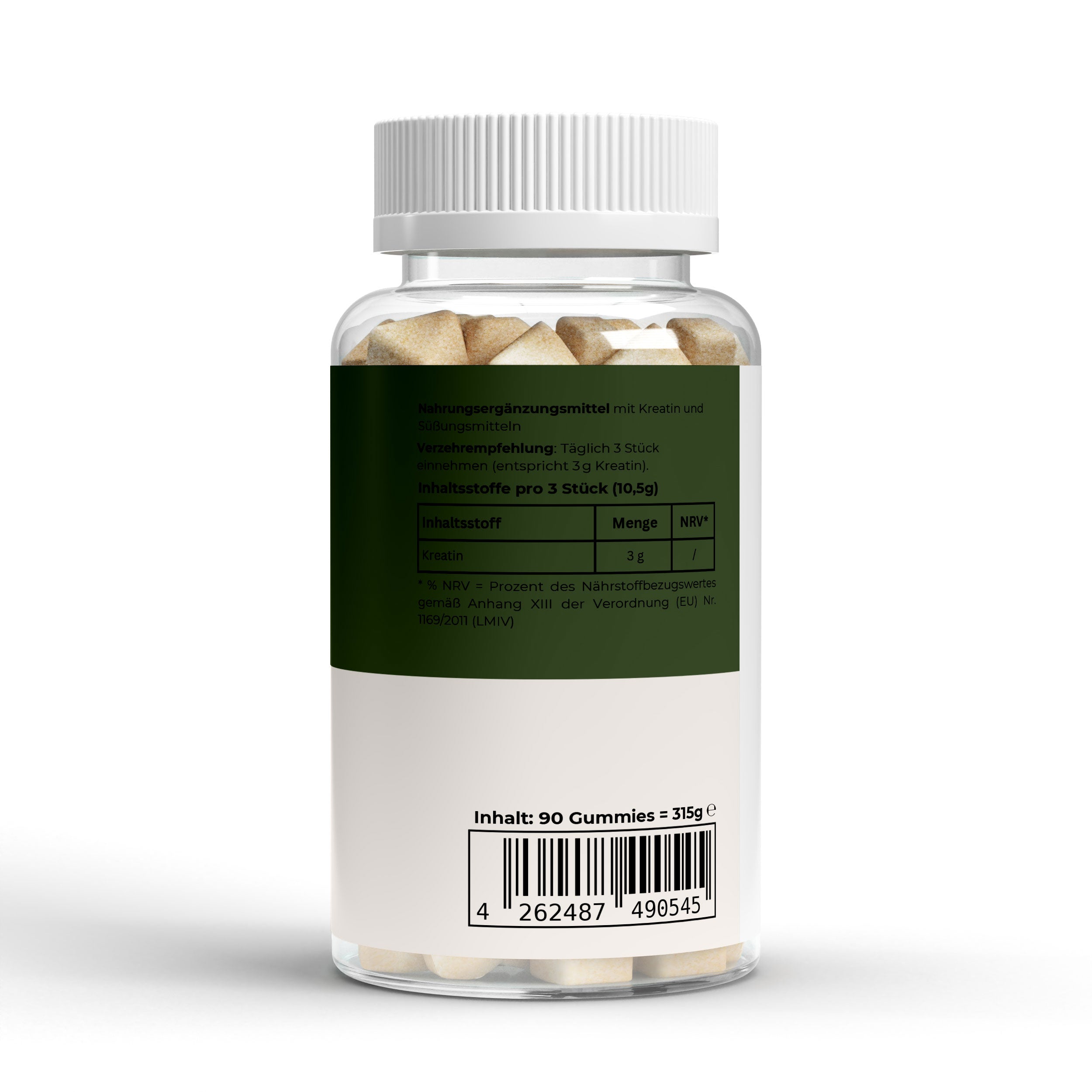 Kreatin - Monohydrat Gummies - 90 Stk.