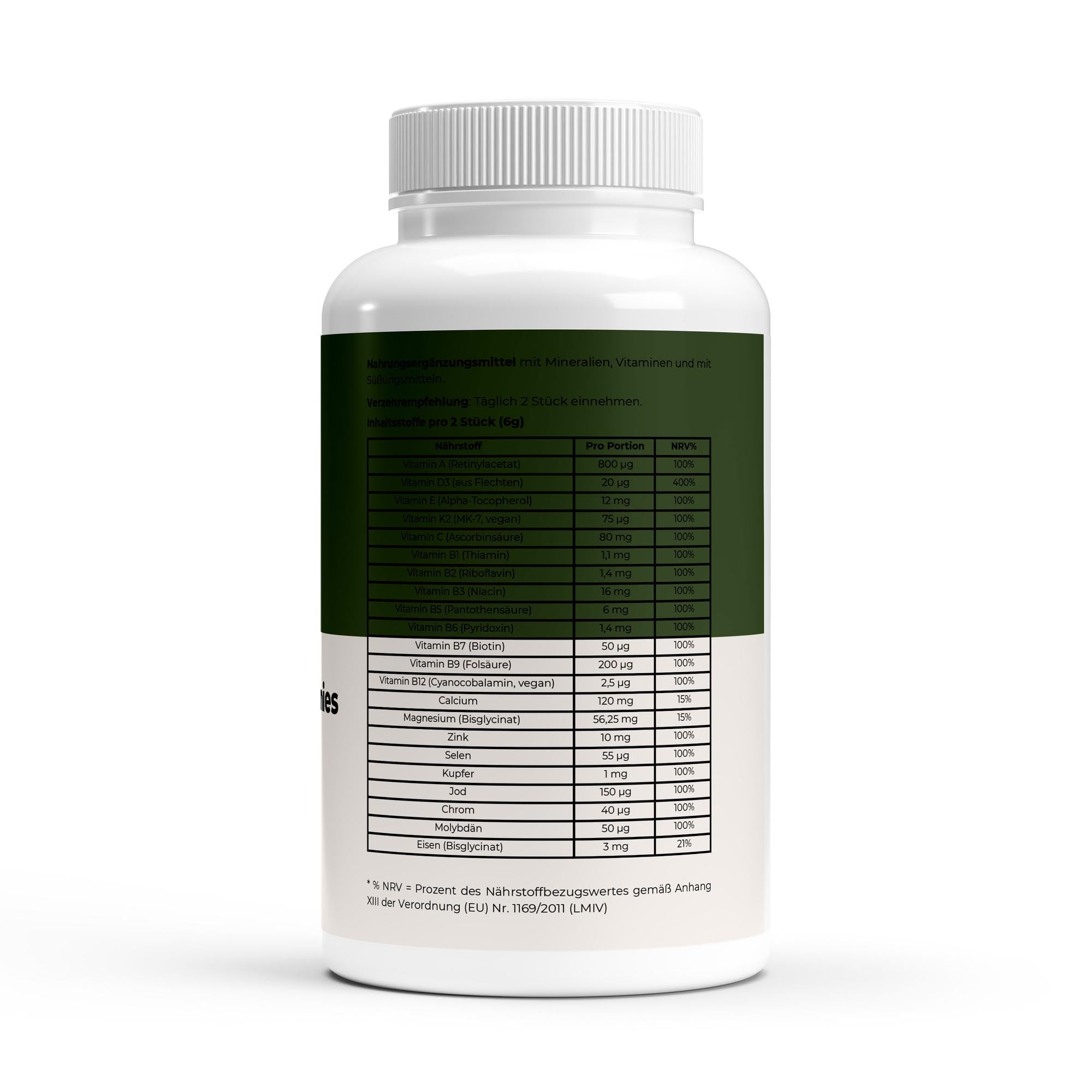 Premium Multivitamin + Mineral Gummies - 60 Stk.