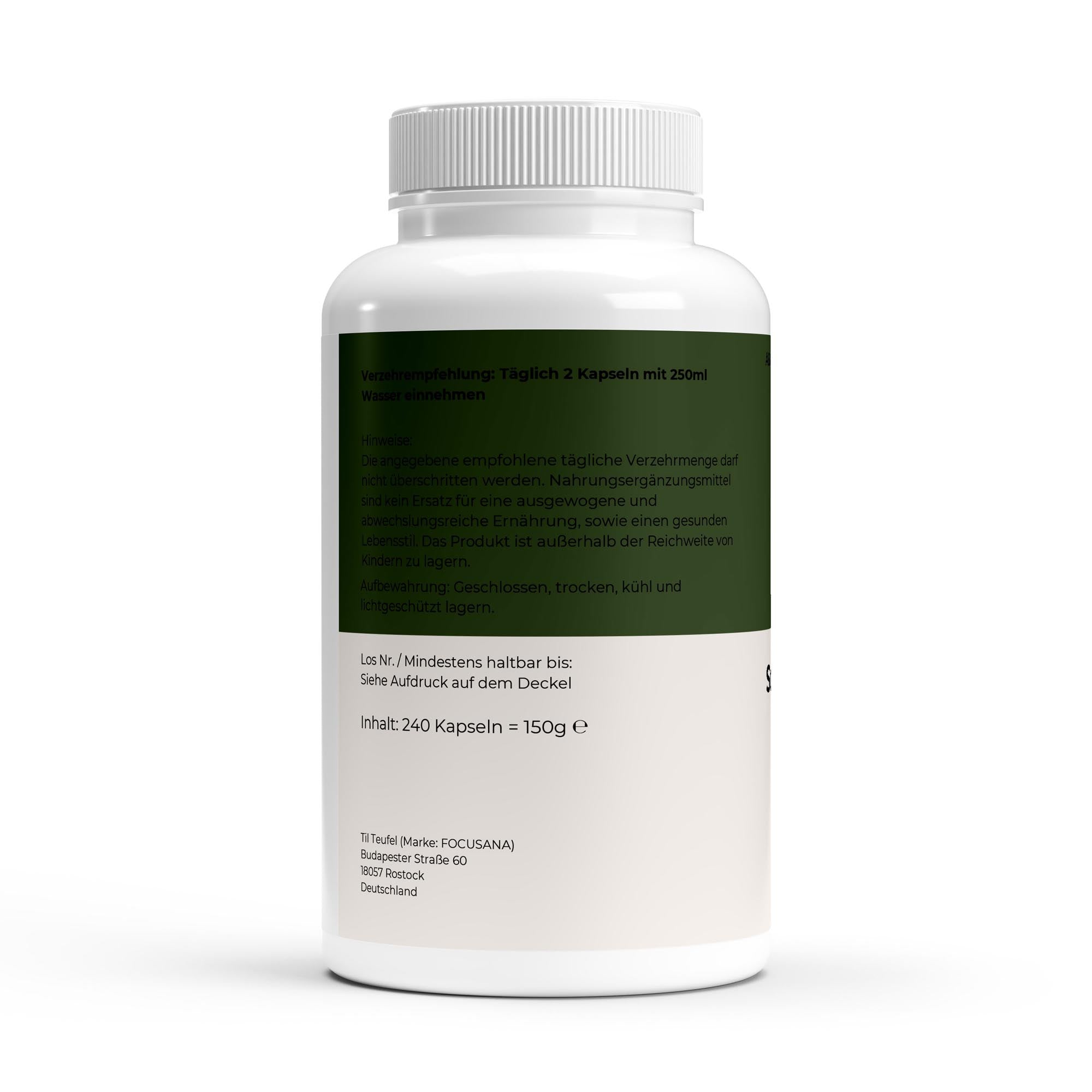 Ägyptisches Schwarzkümmelöl - 240 vegane Softgels