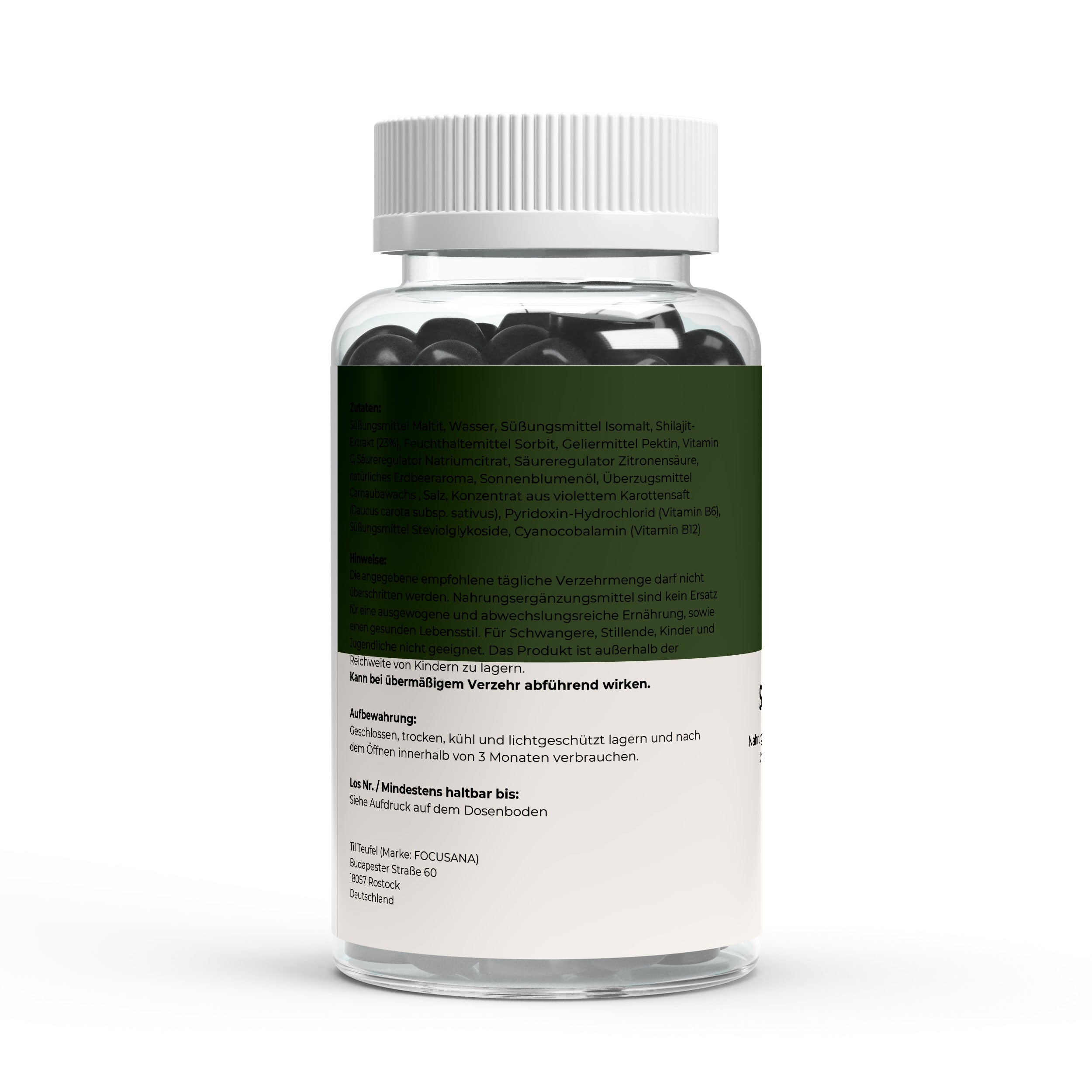 Shilajit Gummies + Vitamin C,B6, B12 - 60 Stk.