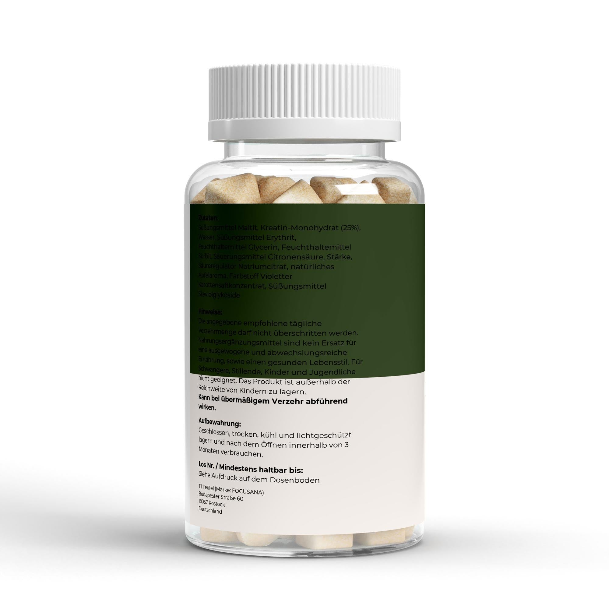 Kreatin - Monohydrat Gummies - 90 Stk.