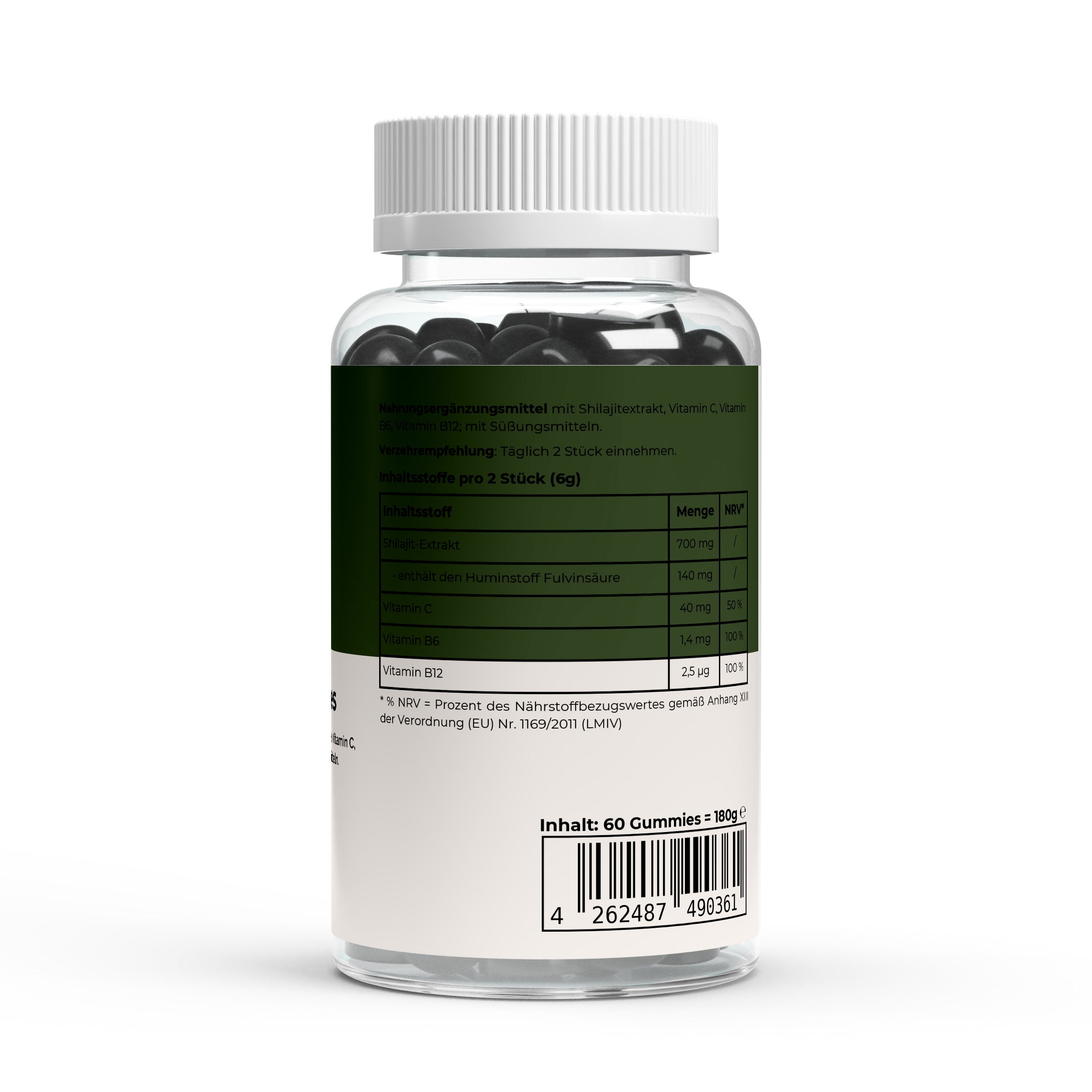 Shilajit Gummies + Vitamin C,B6, B12 - 60 Stk.