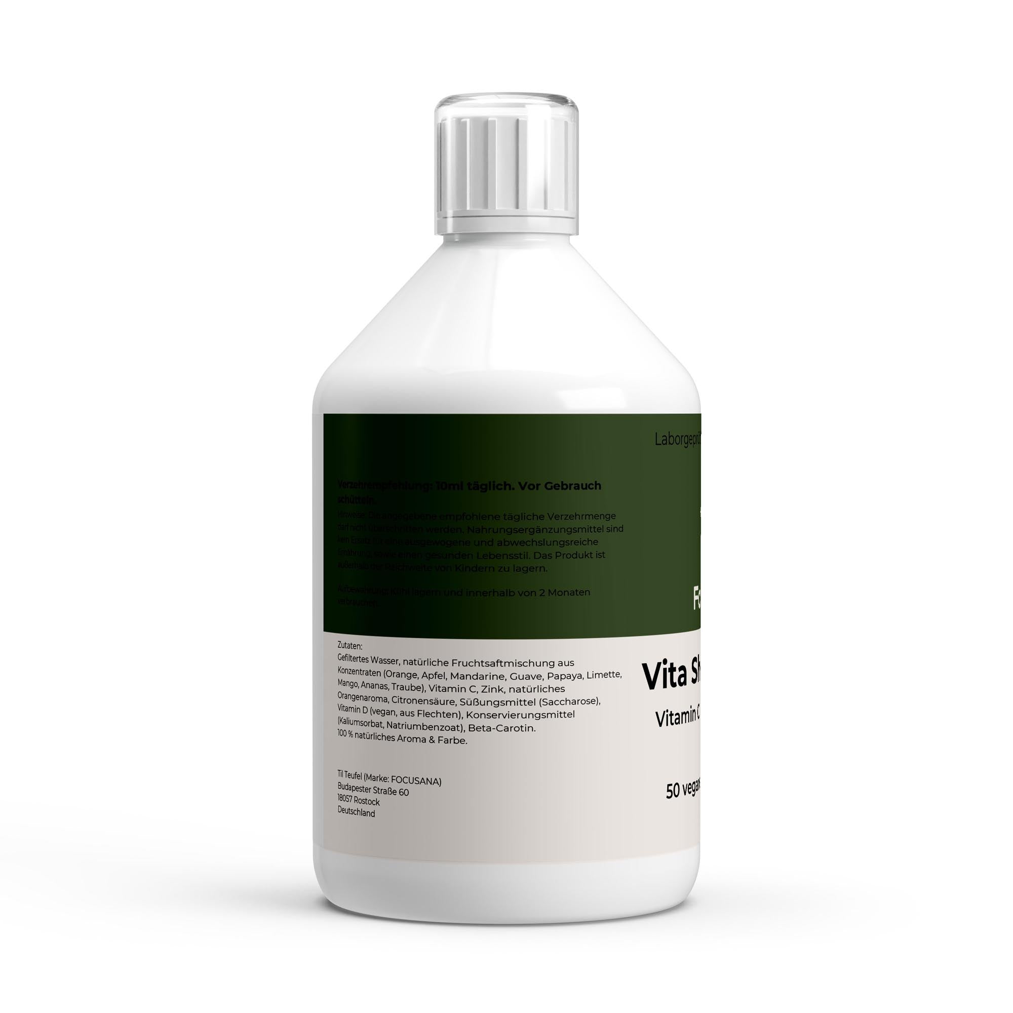 Vita Shield PLUS+ Shots - Fresh Orange - 500ml